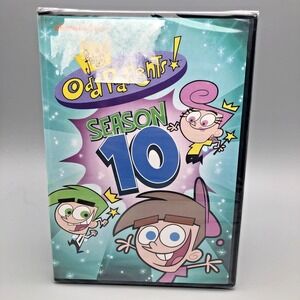 Nickelodeon The Fairly Odd Parents Season 10 DVD 3-Disc Finale Cartoon Sealed